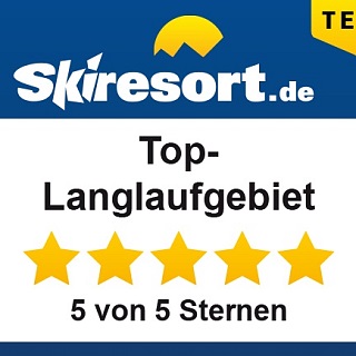 Auszeichung: Top Langlaufgebiet