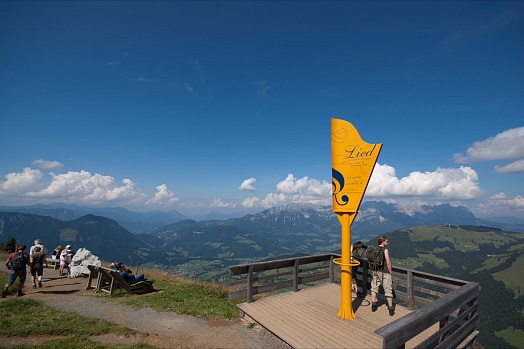 Hohe Salve Zonnewijzerpad