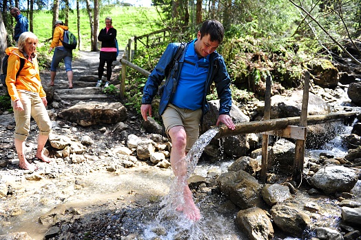 Wanderung zum Hexenwasser nach Söll