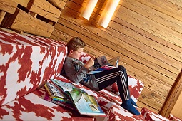 The granary, the ball chamber and the reading corner