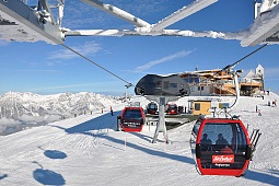 Bau der Salvenbahn II in der SkiWelt Hopfgarten