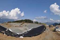 Erweiterung des Speicherteiches in Ellmau