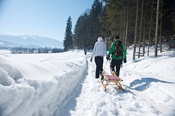 Schwoich im Winter